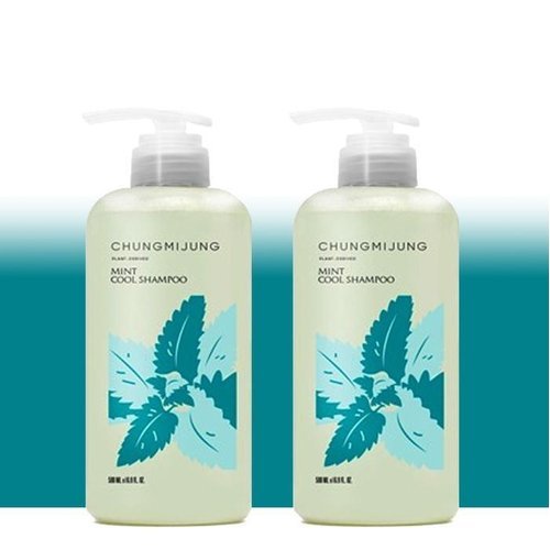 셀러허브 1 청미정샴푸 박하 쿨샴푸 쿨링샴푸 500ml 2개 / SN (15839007)