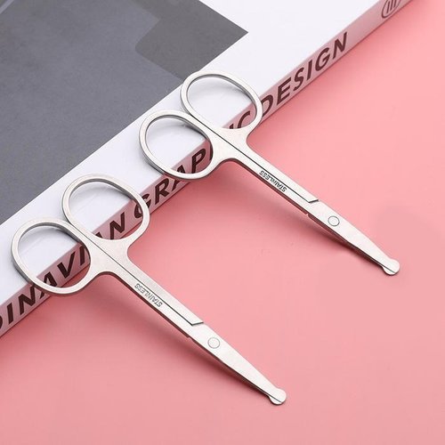 셀러허브 1 둥근 코털 가위 콧털 눈썹 정리 제거 깍기 DD-11719 (51218392)