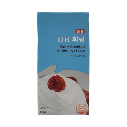오티마트 컴파운드 DB 생크림 휘핑크림 1kg