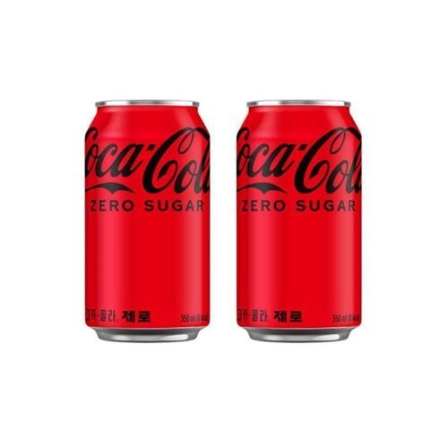 셀러허브 식품 코카콜라 제로 바코드 일반 판매용 350ml x 12개 /s (34762116)