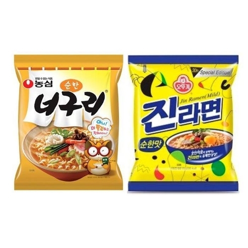 셀러허브 패션 [OF146QP9]순한라면 2종세트 진라면순한맛 순한너구리 (12408072)
