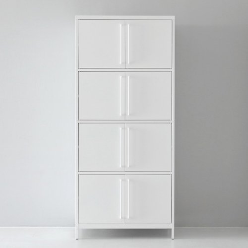 마켓비 피도르 캐비넷 8문 수납장 9132030 화이트