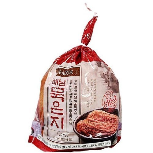 셀러허브 1 피코크 해남묵은지 1.3kg x 1개 tx400008 (38295975)