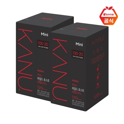 카누 마일드 미니 120Tx2