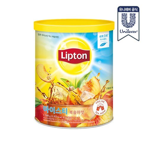 립톤 아이스티 복숭아맛 1.5kg x 12개