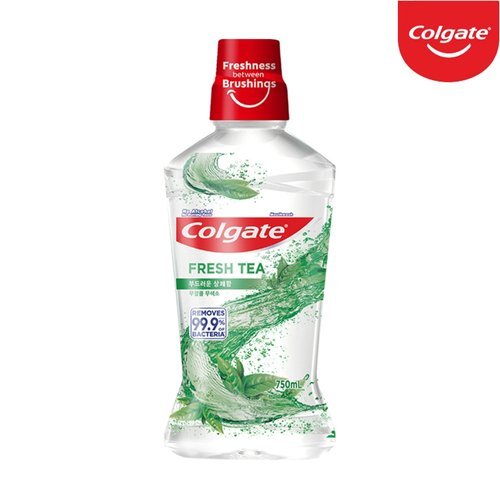 콜게이트 가글 구취 입냄새 제거 마우스워시 후레쉬 티 750ml 1개