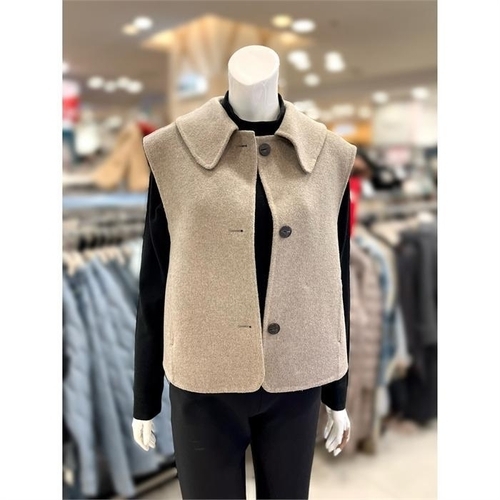 셀러허브 1 소고 세이브존01 카라넥 핸드메이드 울 혼방 베스트 TI4VA01 (9668724)