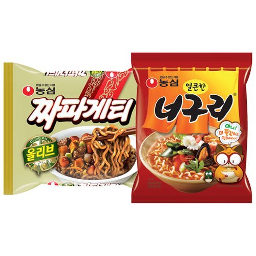 농심 짜파구리20봉(올리브짜파게티10봉+얼큰너구리10봉)