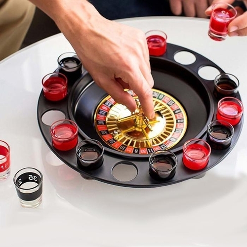 패션플러스 [(주)대통유통] 카지노 룰렛샷 16잔 술자리 복불복게임 내기 (11117186A)