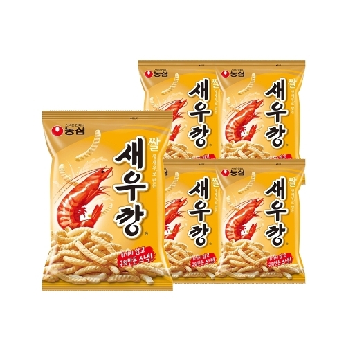 너만아는과자점 농심 쌀새우깡 80g x 5개 / 스낵 간식