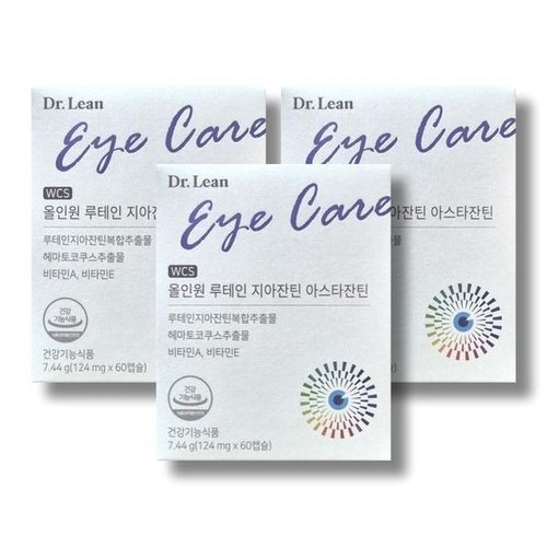 기타브랜드 닥터린 올인원 루테인 지아잔틴 아스타잔틴 124mg 60캡슐 3박스 /wb_P431686797
