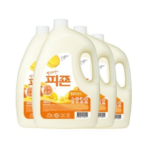 셀러허브 생활리빙 피죤 섬유유연제 4210ml 4개 옐로미모사 (23503760)