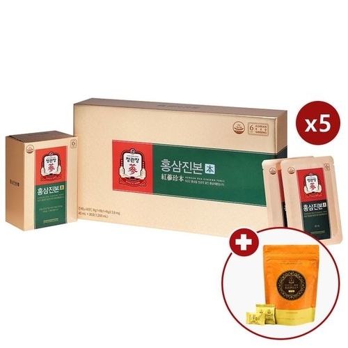 정관장 홍삼진본 40ml x 30포 5박스 150일분_P402253595