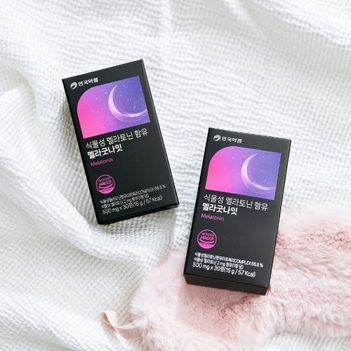 안국건강 멜라굿나잇 식물성 멜라 토닌 2mg 함유 30정, 3박스_P439736165