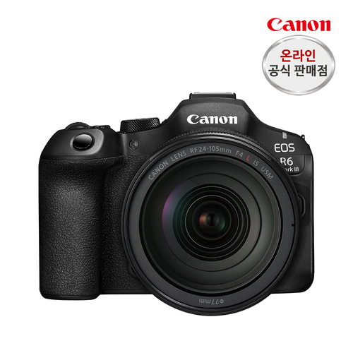 캐논 EOS R6 Mark III 24-105 F4L IS USM KIT+정품등록이벤트(~12.31)