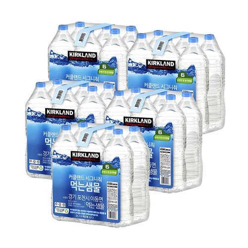 커클랜드 시그니춰 먹는샘물 무라벨 2L X 30병