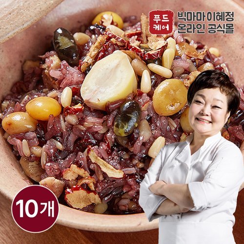 빅마마 이혜정 꽉찬 수제 영양밥 120g 10팩