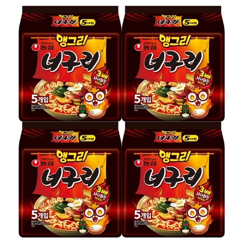 농심 앵그리 너구리 20봉