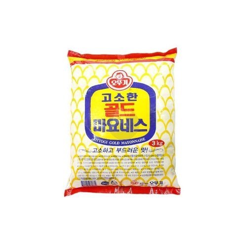 셀러허브 1 오뚜기 골드 마요네즈 파우치 3Kg 업소용 식당용 대용량 식자재