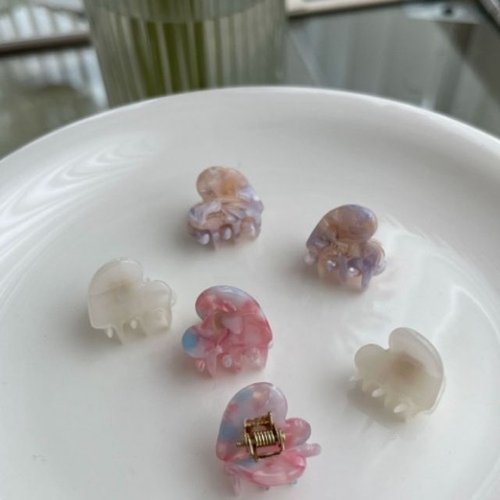 기타 mini candy heart hair pin-WEB06E7