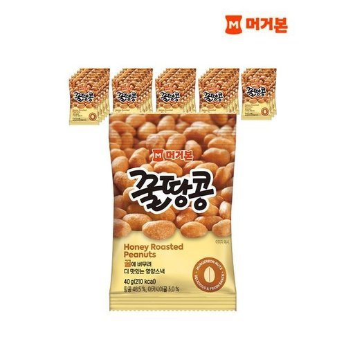 머거본 견과류 꿀땅콩 40g x24봉_P306461177
