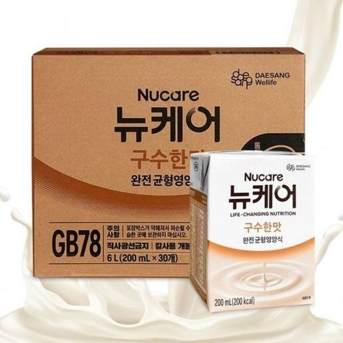 기타브랜드 DE 뉴케어 구수한맛 200ml 30팩 환자식_P436256844