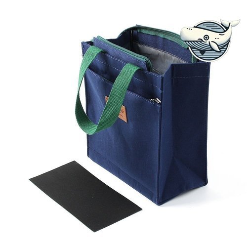 기타 유용한 다용도 캔버스 토트백 블루 데일리 백팩-WFGX57D