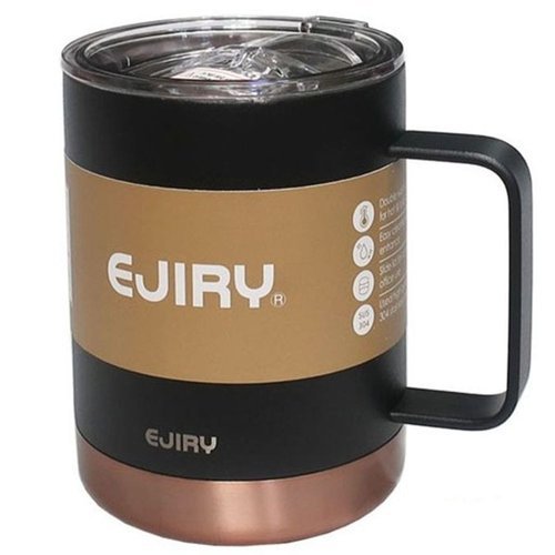 알티피아 에지리 머그컵 머그잔 커피잔 뚜껑 진공컵 블랙 360ml (WADE1DE)