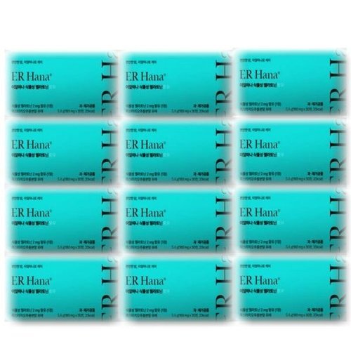 기타브랜드 이알하나 식물성 멜라토닌 2mg 함유 180mg x 30정 12개_P403699740