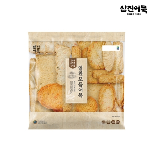 삼진어묵 알찬모듬어묵 1봉 2.5kg (18종 모듬)