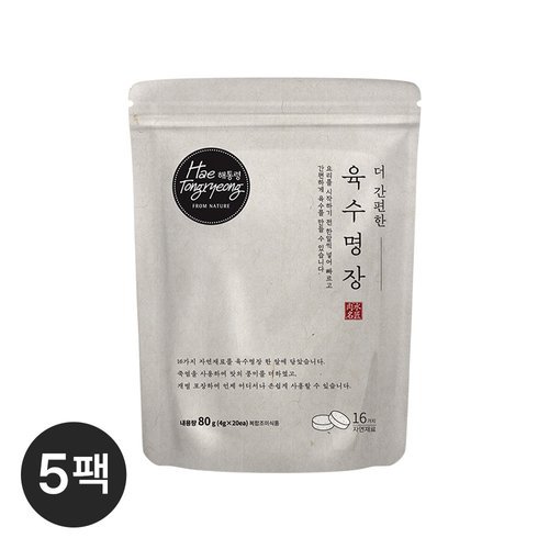 기타 해통령 육수명장 80g x 5팩 (100개)