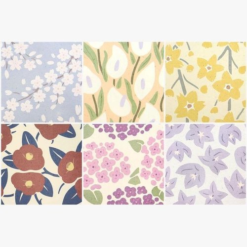 셀러허브 패션 [QNWZ8BVY_57]메모지 예쁜메모지 꽃 부착메모지 다꾸