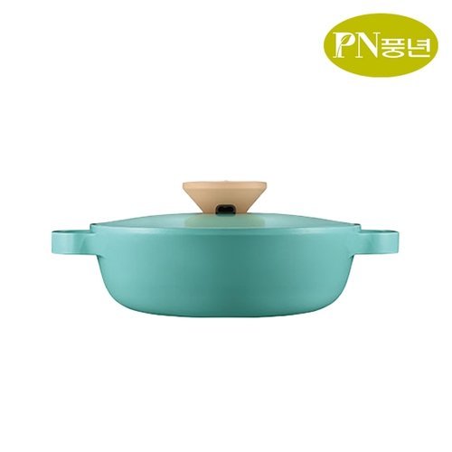 PN풍년 통주물 인덕션 가스 코팅 전골냄비 24cm / 블리스 노르딕IH 어묵탕 스텐 샤브샤브 부대찌개 오뎅탕