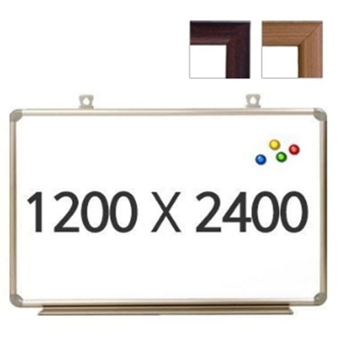 기타 토탈 자석 우드 화이트보드 1200X2400 (KYR-W220DB6)