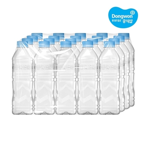 동원에프앤비 동원샘물 무라벨 생수 500ml x 20개