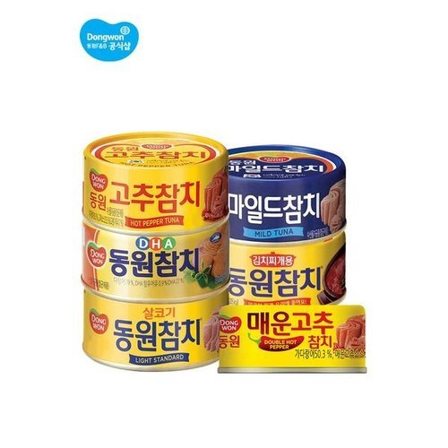 동원에프앤비 참치 150g 라이트/DHA/마일드/고추/야채/김치_P316422207