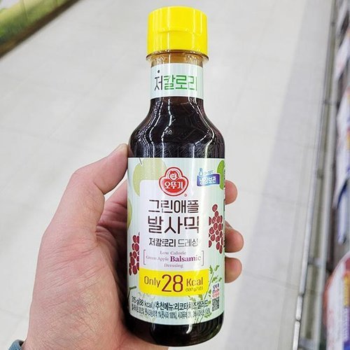 셀러허브 식품 오뚜기 그린애플 발사믹 저칼로리 드레싱 315g bP0037_0539 (29262745)