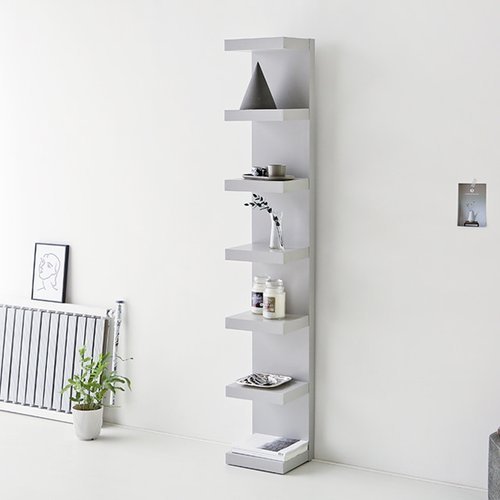 마켓비 KOLONN 벽선반 30x190 라이트그레이