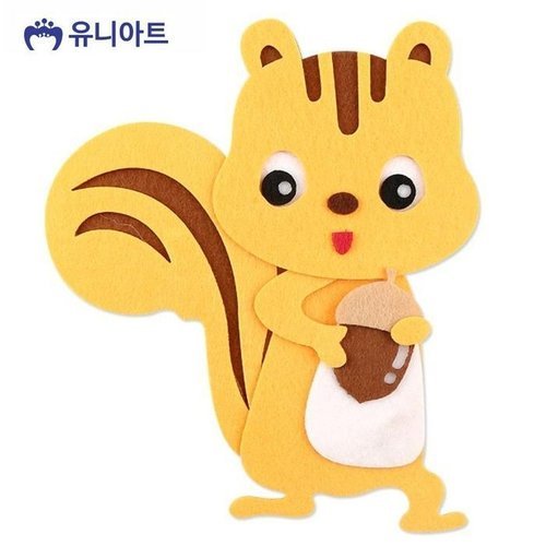 셀러허브 패션 [QNWZ4HVM_57]펠트 다람쥐 어린이집환경판 집환경판 4000