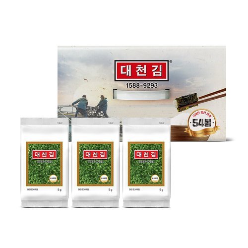 기타 대천김 도시락김 5g x 54봉