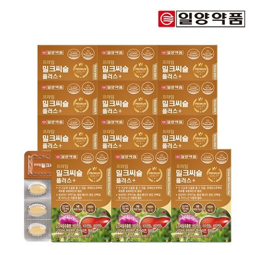 일양약품 프라임 밀크씨슬 플러스 900mg x 30정 12박스