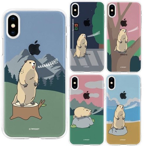 셀러허브 1 [RGNNP365]갤럭시S24플러스 큐티마멋 투명 젤리 케이스