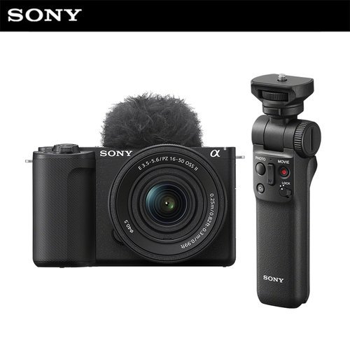 소니 카메라 ZV-E10M2K 블랙 (SELP16502 렌즈킷) + GP-VPT2BT 블루투스 슈팅그립 / 브이로그 알파