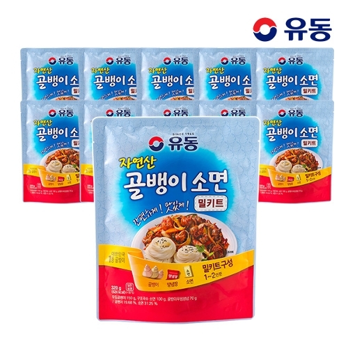 유동 골뱅이 소면 밀키트 320g x10개