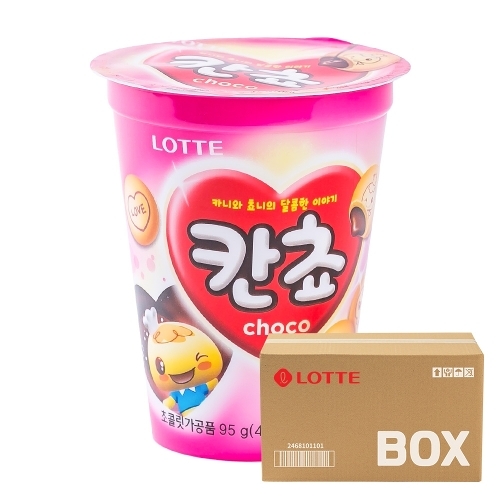 치바리아 롯데 칸쵸 컵 88g 15입
