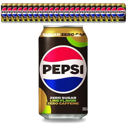 기타브랜드 롯데 펩시콜라 제로슈거 라임 제로카페인 355ml x 24캔