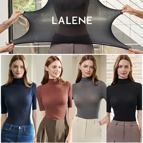 라렌느 (25FW) 모달 스킨 요술티셔츠 패키지(4종)