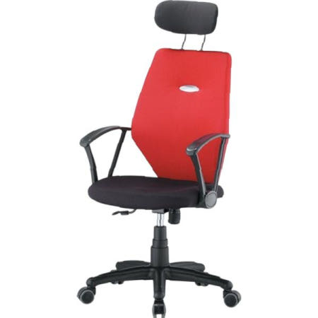 [㈜광일체어]대형 검정컬러 난초 사무의자