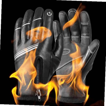 방수+방한 둘다지켜 싸나이 터치 가죽장갑 방한장갑