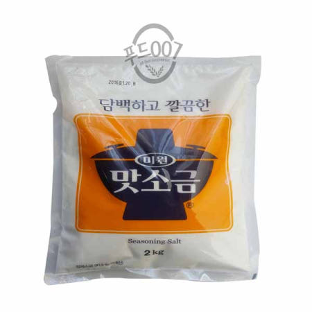 청정원 미원 맛소금 2kg